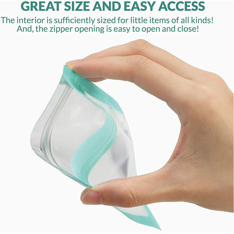 3.3 x 5.5"Resealable Heat Seal k Mylar Bags for Candy and Food Packaging, Medications and Vitamins