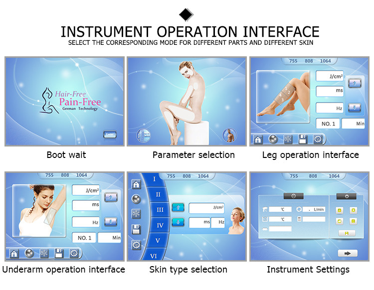 professional best 808nm alexandrite alex commercial facial prices diode hair removal laser machine for sale