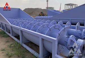 China Large Capacity Spiral Sand Washer Machine For Construction wholesale