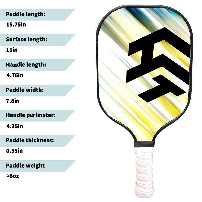 14mm PP Honeycomb Core Fiberglass Pickball Paddles for Performance in Outdoor and Indoor