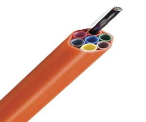 China G652D Micro Duct Air Blown Fiber Optic Cable 12 24 48 96 144 Core wholesale
