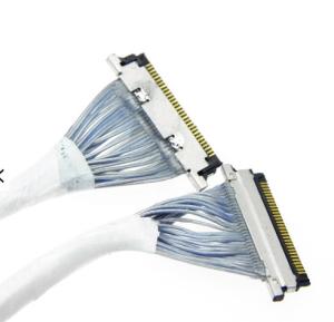 China 50-15000mm Micro Coaxial Cable , 32awg Thin Coaxial Cable For 15.6 LCD Screen wholesale