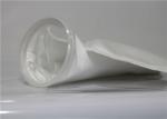 100 300 Micron Food Grade Fabric Nylon Filter Bag White Color Post Heat Setting