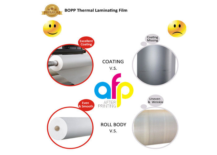 Matte / Gloss Laminating Film Soft Touch