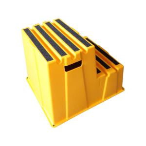 China Industrial Polyethylene Safety Plastic Step Stool Heavy Duty Non Slip wholesale