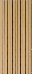 China 0.85 NRC Grooved Acoustic Sound Panels For Office Theater Auditorium And Church wholesale