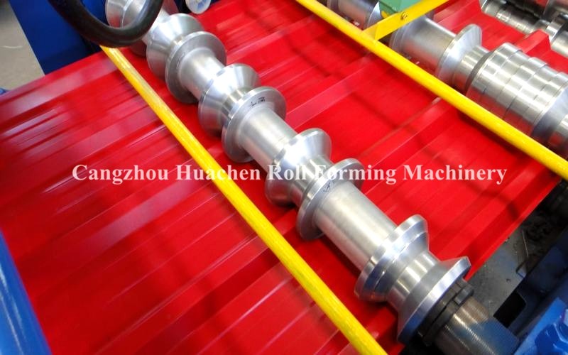 Sinusoidal Metal Corrugated Sheet Making Machine 380V Customized