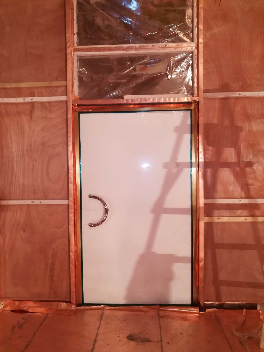 1200MM 2100MM Hospital Mri Room Installation RF Shielded Doors 15MHz