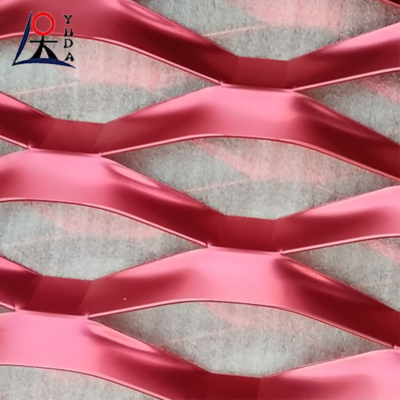 Corrosion Resistance Diamond Expanded Metal Mesh Panels Steel Plate