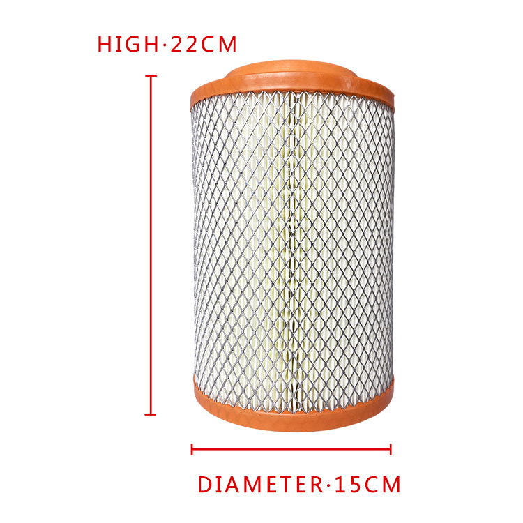 Shuailing Original Auto Parts Kangling Truck Air Filter 1522 with White Filter Paper