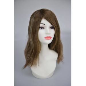 China Large Cap Sheitel Jewish Wig Curly 100% European Human Hair wholesale