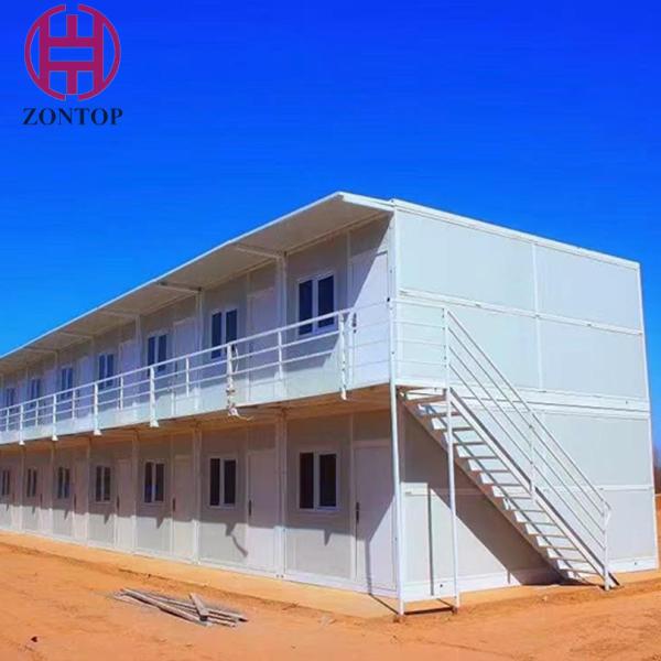 Zontop Hot Sale Luxury Prefabricated Living Shipping For Workshop Earthquake Proof Flat Packed Modular Home