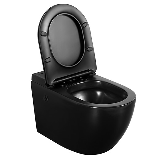 Factory OEM ODM White Tornado Ceramic One-Piece Toilet Wall Hung Water Closet Super Swirling Inodoro S-Trap for Bathroom Use