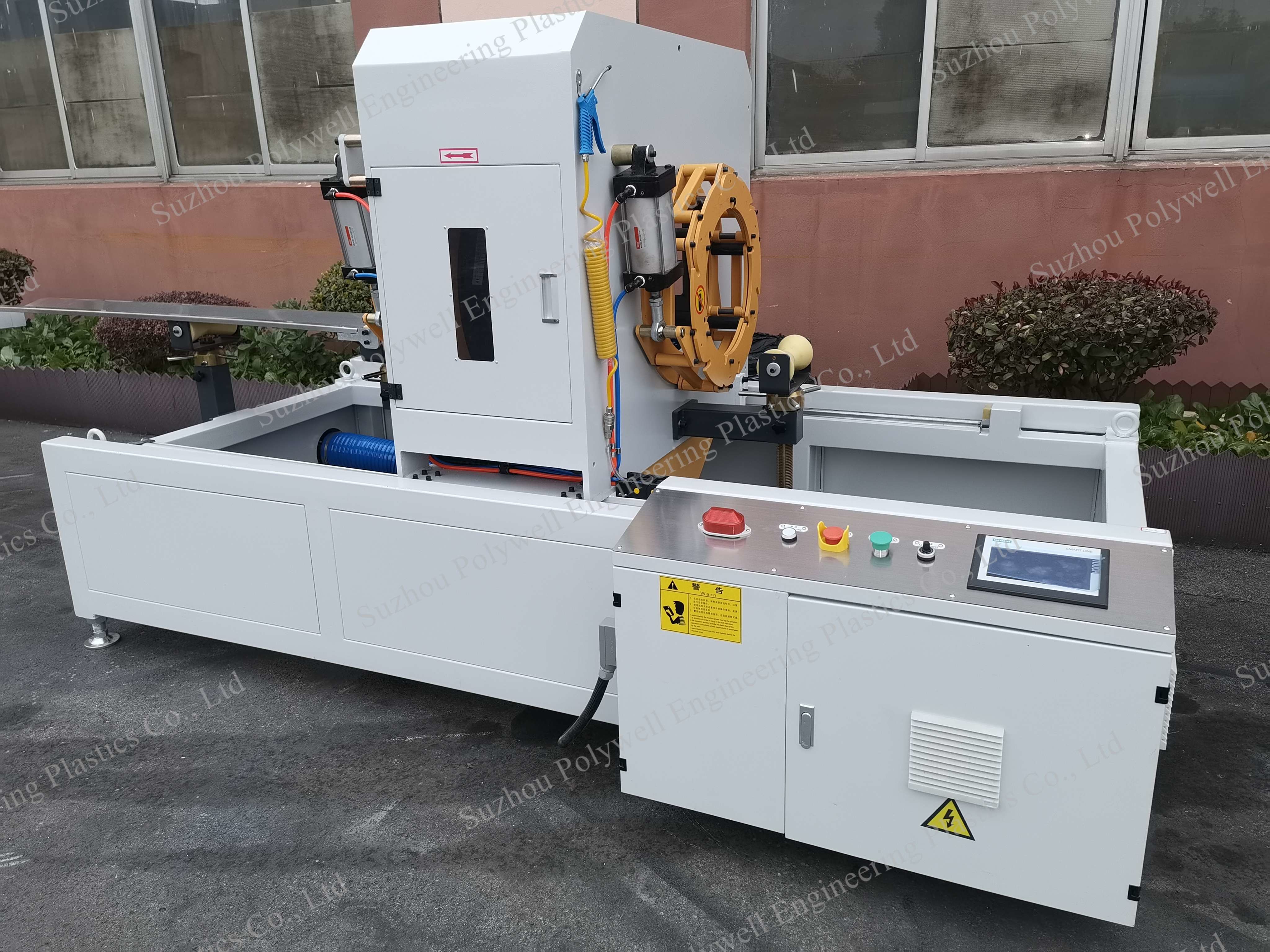 UPVC PVC 110mm Watering Pipe Extrusion Production Line With U Type Socket