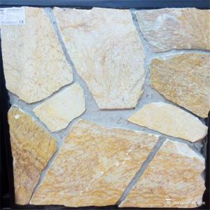 China Cement / Concrete Backed Natural Stone Wall Cladding Panel Moisture Resistant wholesale