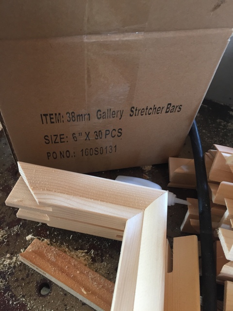 wooden frame for sublimation tiles