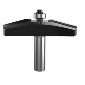 China Bevel Radius Raised Panel Router Bits 89 Diameter 15 Degree wholesale