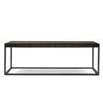 Custom stainless steel frame base upholstered bench metal table leg