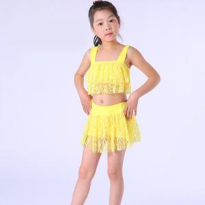 China Three Pieces Summer Cute Girls Swimsuit wholesale