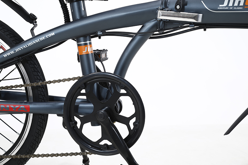 Lightweight and Portable Electric City Bicycle with High Capacity Battery Foldable