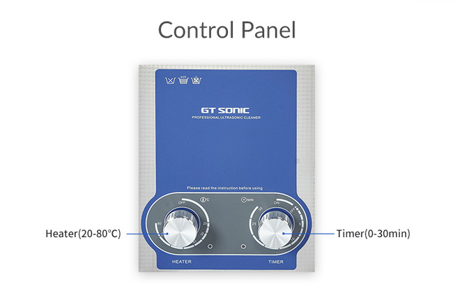 40kHz Compact Ultrasonic Cleaner , Stainless Steel Super SONIC Jewelry Cleaner