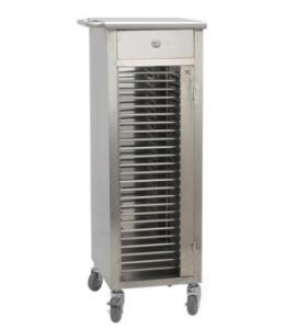 China Thickened Medical Record Holder , Mobile Medical Records Storage Cabinets wholesale