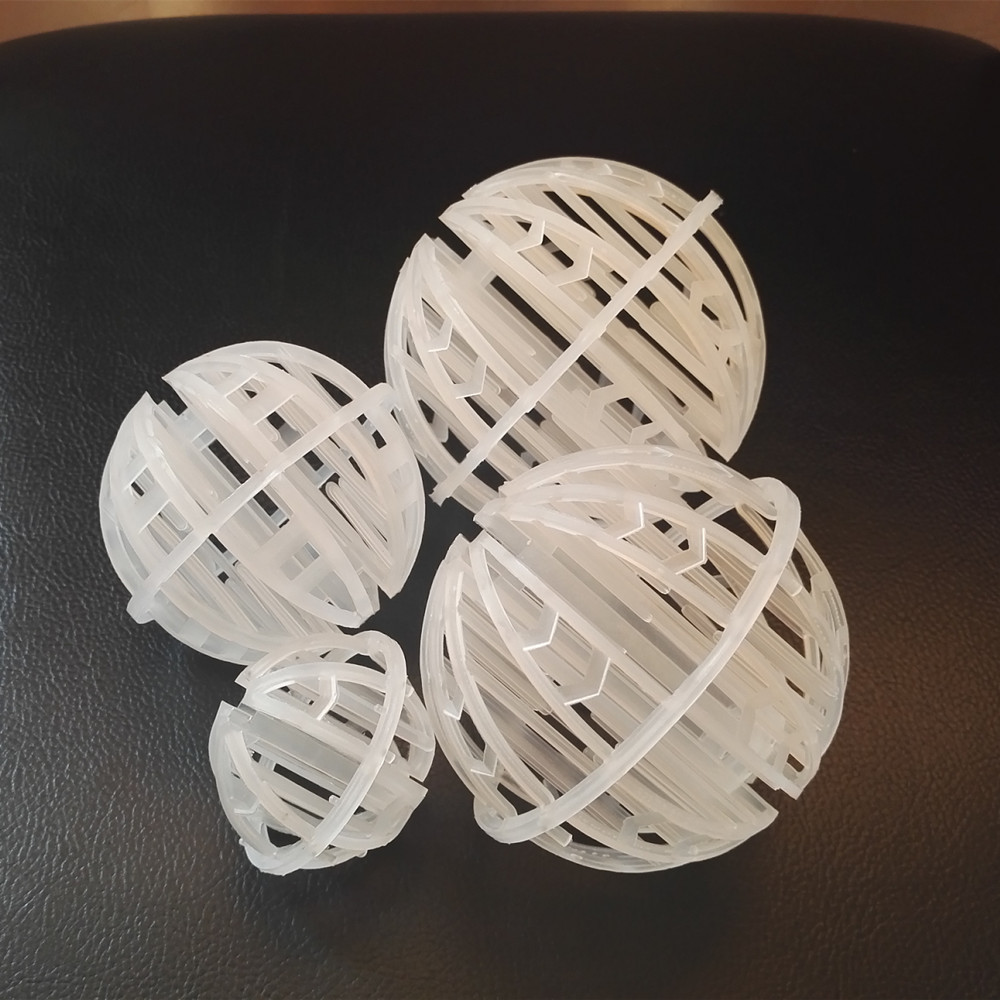 China PP Plastic Tri Pack 50mm, 76mm, 89mm, 95mm For Water Treatment wholesale