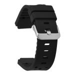 16mm Mens Rubber Watch Bands Pantone Colors For Sports