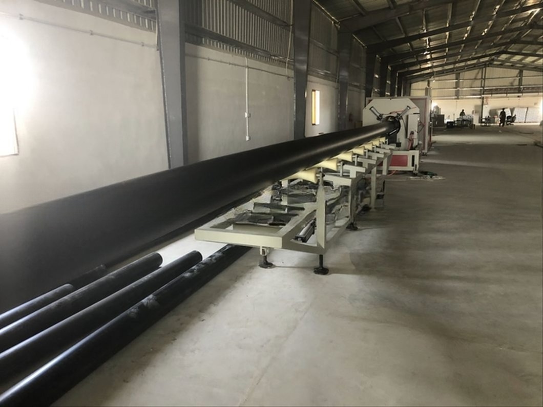 HDPE Water Supply Pipe Extrusion Production Line 50-160 mm
