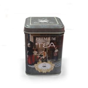 China Small Square Tea Tin Company wholesale