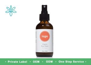 China 100% Organic Pure Rose Water Natural Skin Toner Alcohol Free Customized Package wholesale