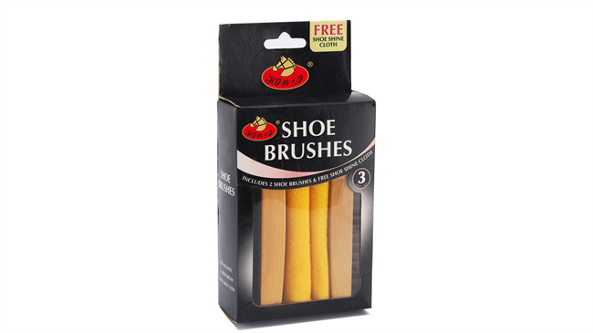 premium shoe brush Kit cleaning Wooden Brush Shoe Polish Cloth Polishing Cleaning