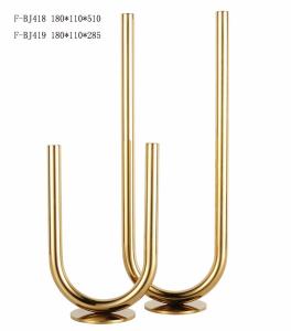 China U Shape Modern Antique 285mm Decorative Candle Holder wholesale