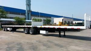 China Super Link Flatbed Trailer Loose Cargo Goods 20ft Container 40ft Container wholesale