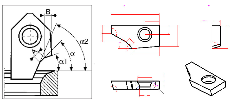 OEM Valve Seat Cutter Tungsten Carbide newen seat cutters