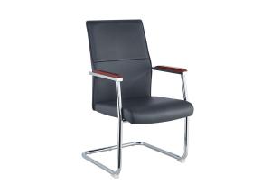 China Manager Ergonomic PU 63cm Modern Leather Desk Chair wholesale