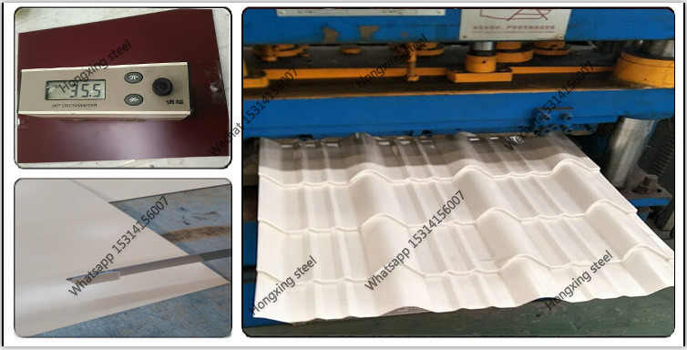 Dx53D prepainted steel coil for Drainage facilities 0.5x1250mm ral 9005 ral 9003