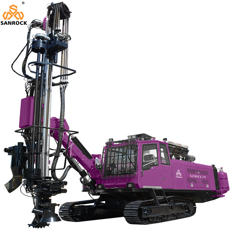 Mining Drilling Rig Machine High Efficiency Integrated DTH Drilling Equipment Hydraulic Drilling Rig
