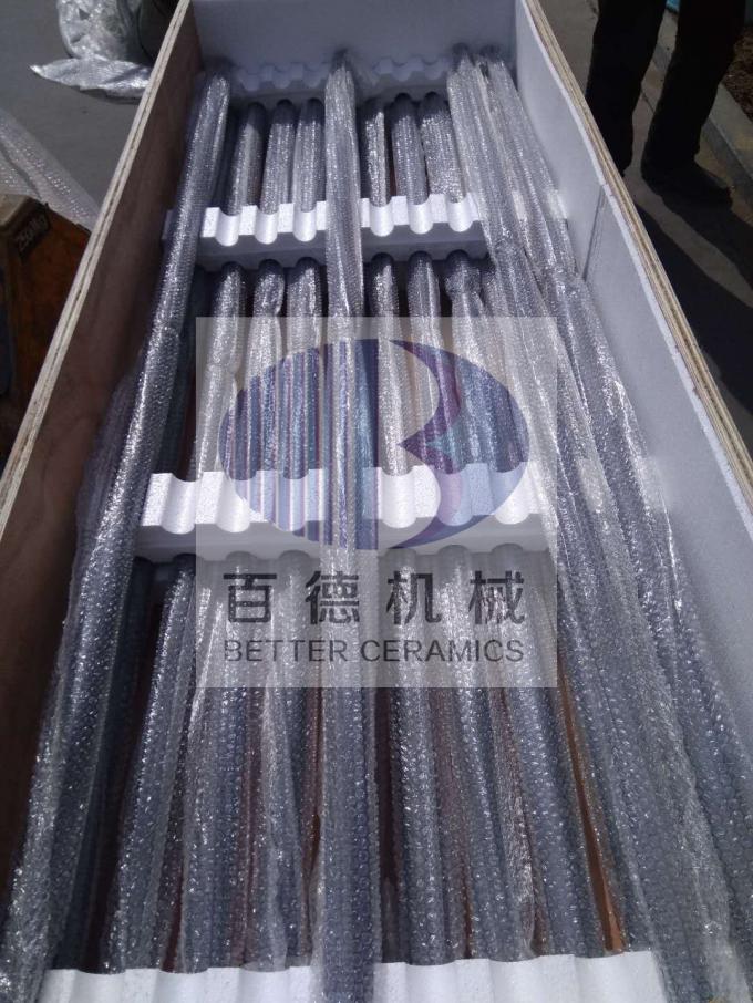 Acid Alkaline Proof Sisic Roller 60x60x2400 For Electric Porcelain Industry