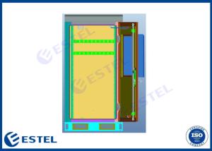 China Grey IP55 20U Outdoor Weatherproof Electrical Enclosures wholesale