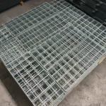 Steel Grating Stair Treads, serrated surface Anti-Slip