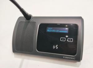 China OLED Display Audio Conference Microphone With High Fidelity Loudspeaker wholesale