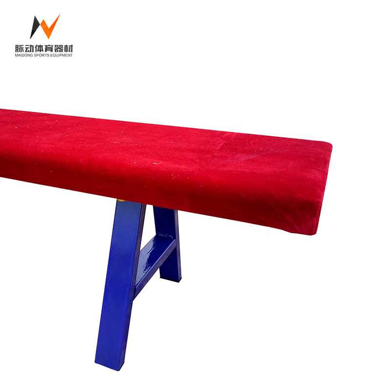 Balance Beam Gymnastics Training Equipment Solid Wood Stool for Kindergarten Children