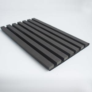 China Fashion 12mm MDF Wooden Wall Slat Panels Sound Proof wholesale