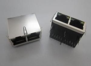 China 10P8C Side Entry 2 Port RJ45 Male-Female Cable Integrated Connector Weatherproof wholesale