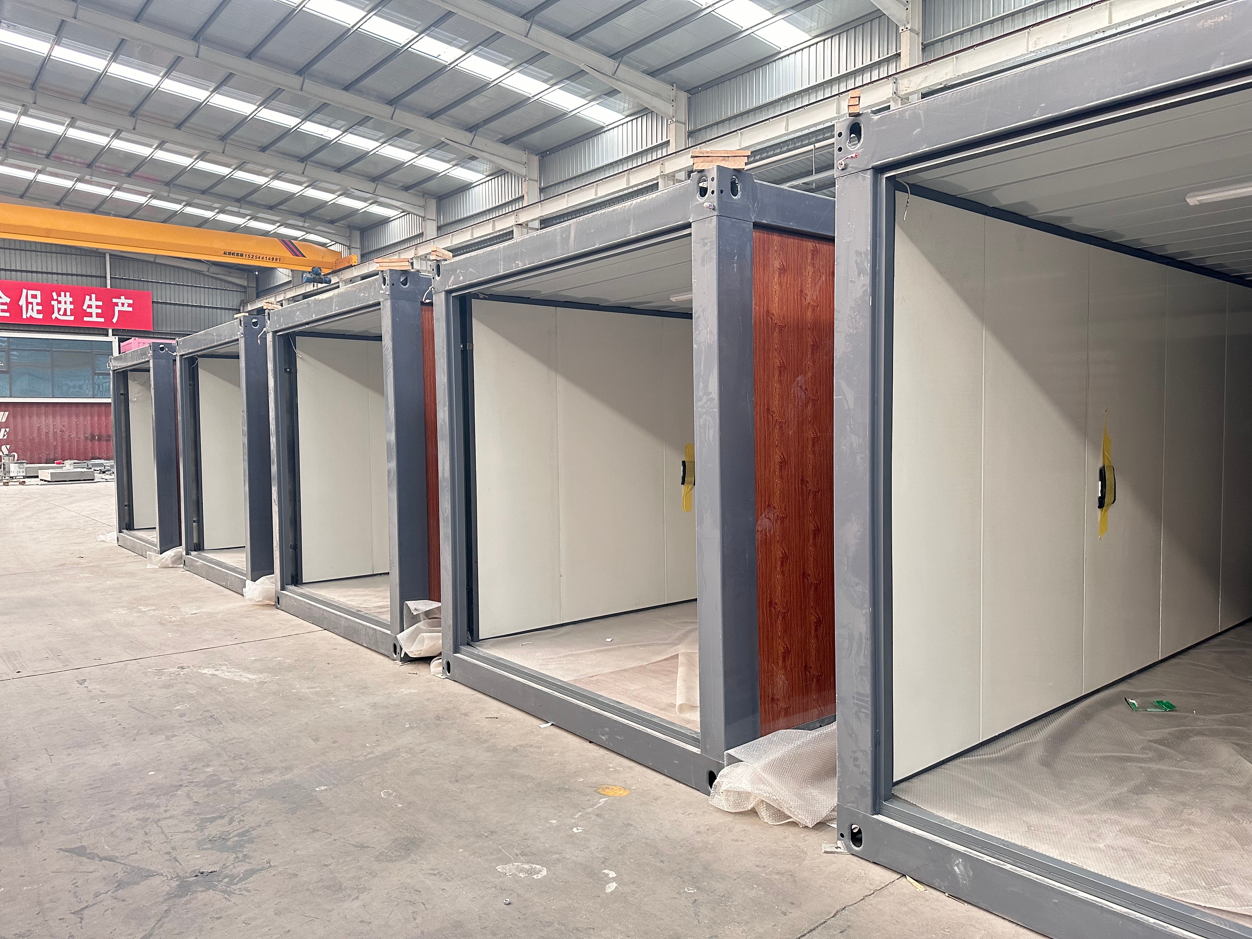 Customized Color Fire-Proof Folding Container House with Multi-function