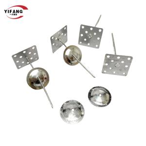China Stainless Steel 50x50mm Insulation Fixing Pins Self Adhesive wholesale