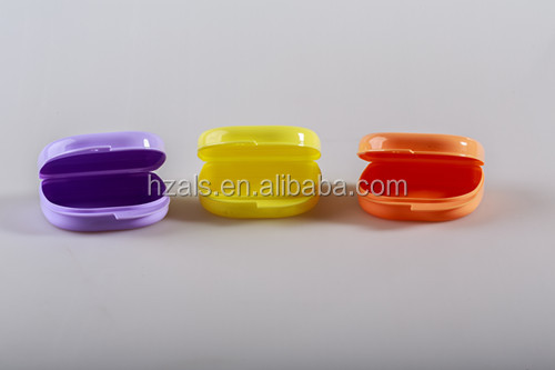 Organize and Protect Your Dentures with Our Plastic Dental Denture Box/orthodontic Teeth Retainer Case/box