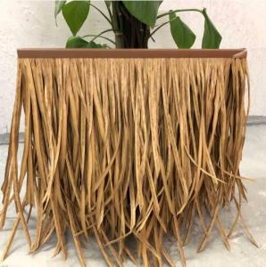 China Hotel Roofing Solution Anti-UV Synthetic Palm Leaves Roof Thatch with Nylon Material wholesale