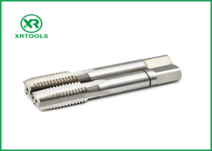 High Tolerance Straight Flute Tap , HSS - M2 Two Flute Taps Hand Thread Type for threaded hole